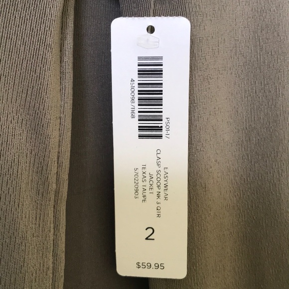 CHICO’S EASYWEAR JACKET - Picture 3 of 3